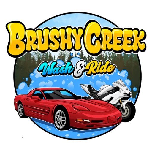 Brushy Creek Wash and Ride Logo